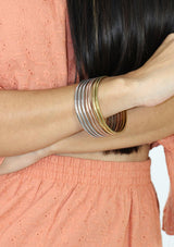 1113 Set de Bangles 3 Tonos - Pompis Stores