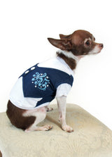 8656 Denim Music Vest T-shirt Up Collection