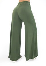 ZIJP10950 Pantalón Palazzo de Mujer