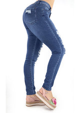 19114 Skinny Jeans by Maripily Rivera - Pompis Stores