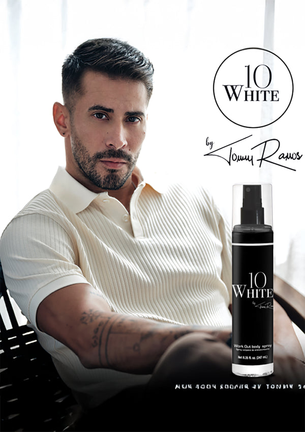 10WHITE-247ML Splash de Hombre 8.35oz By Tommy Ramos