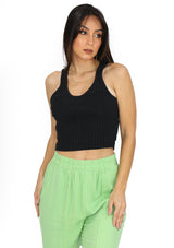 ANW8788 Black Top de Mujer