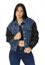 B4-SJ-1006 Denim Jacket de Mujer