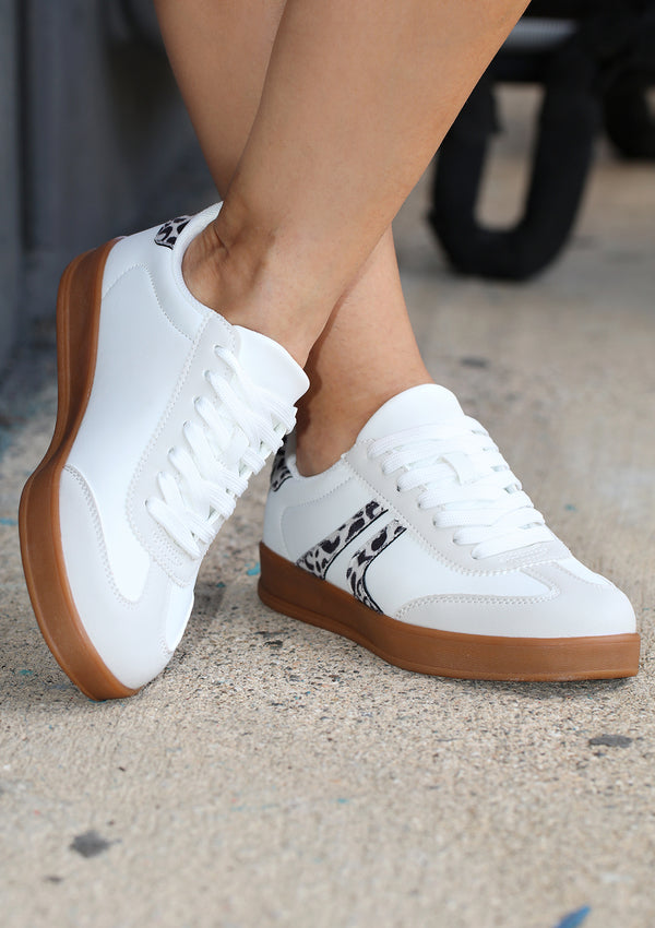 BN-LADONNA White / Leopard Women Shoes