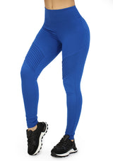 CH5H1662 Blue Leggings Deportivo de Mujer