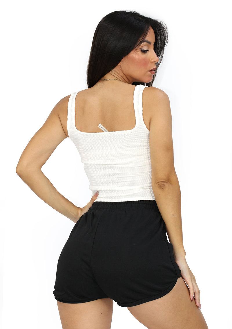 CHCH8886 White Blusa de Mujer