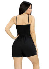 CH-MD-1716 Black Romper de Mujer