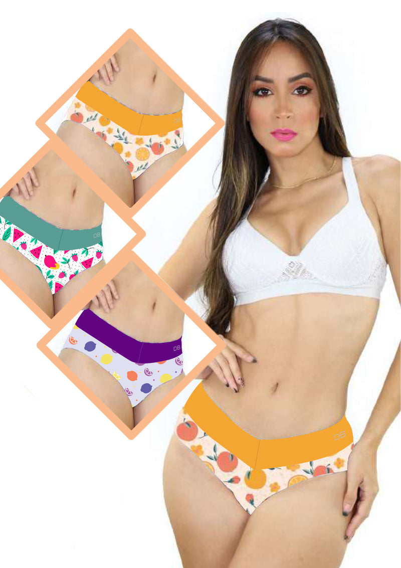DB-6204 Smooth Hipster Panty by Dear Body