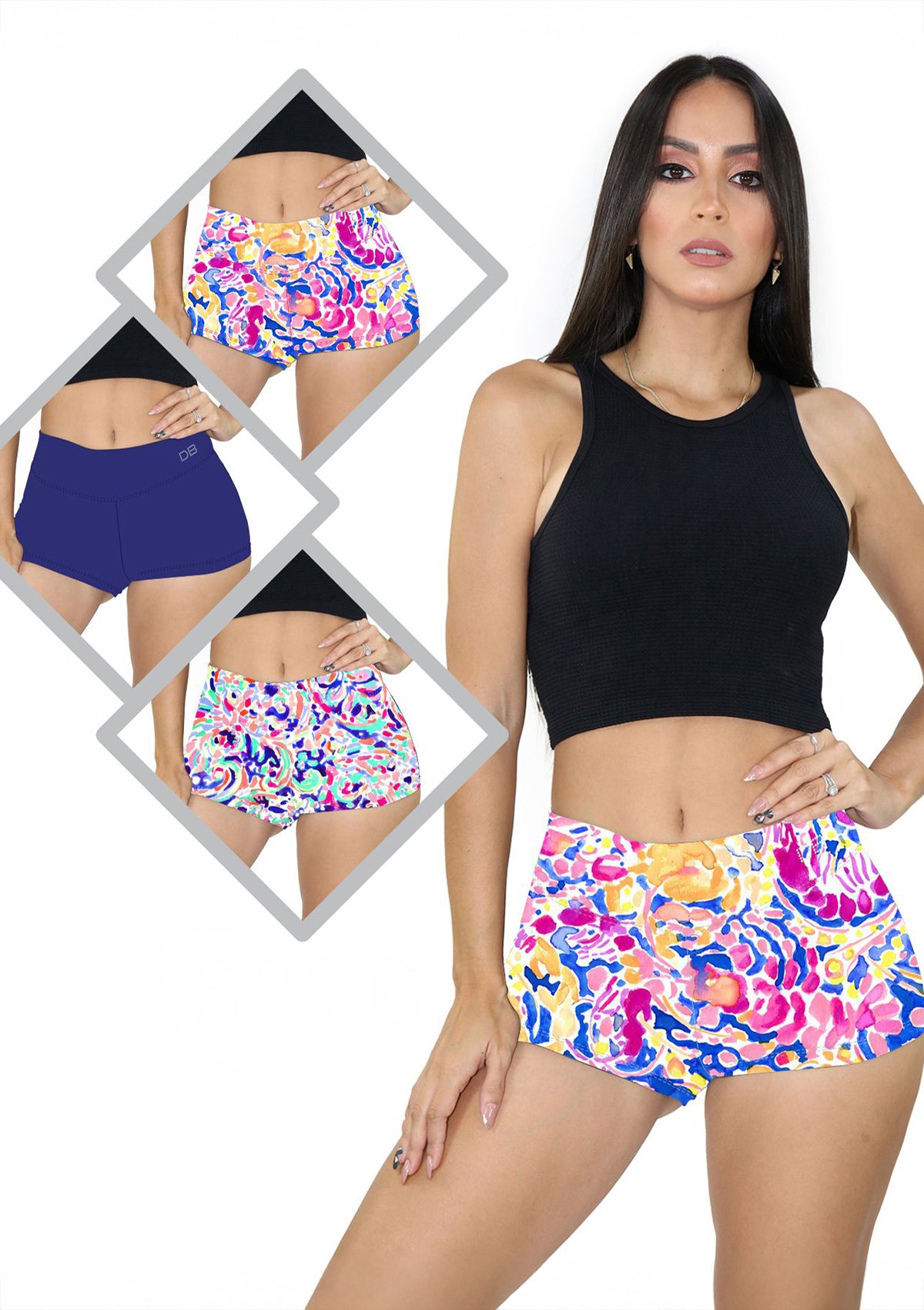 DB-6226 Classic Boxer Pant by Dear Body