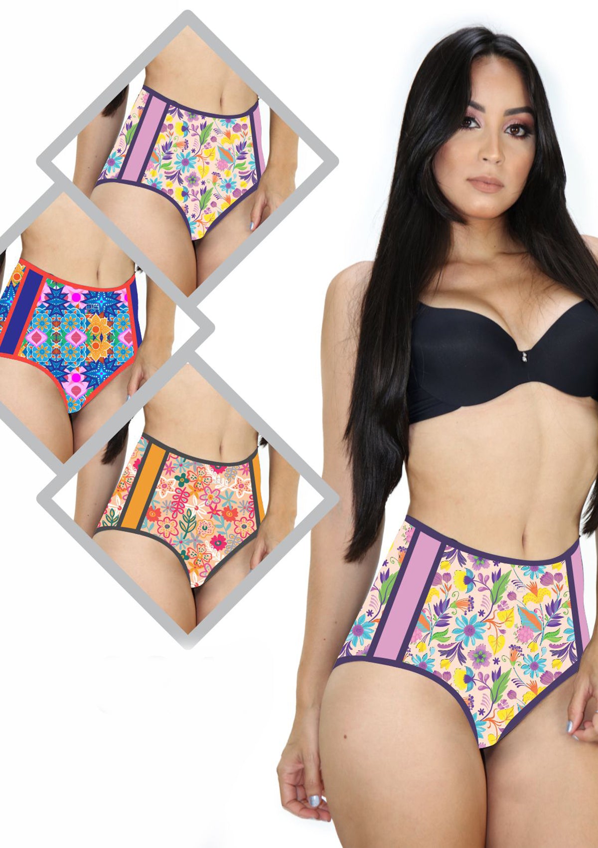 DB-6241 High Waist Panty by Dear Body