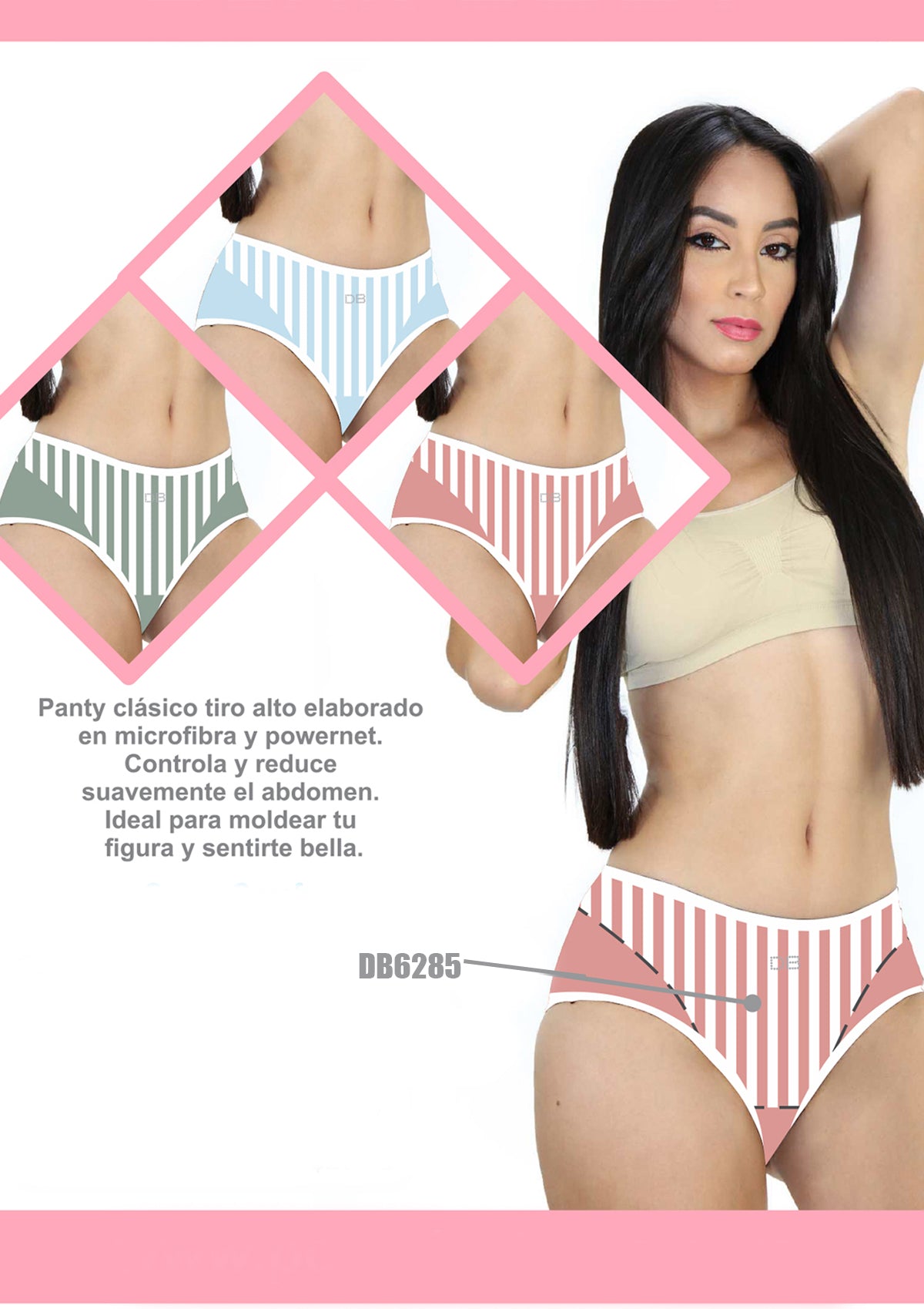DB-6285 High Shaping Control Panty by Dear Body