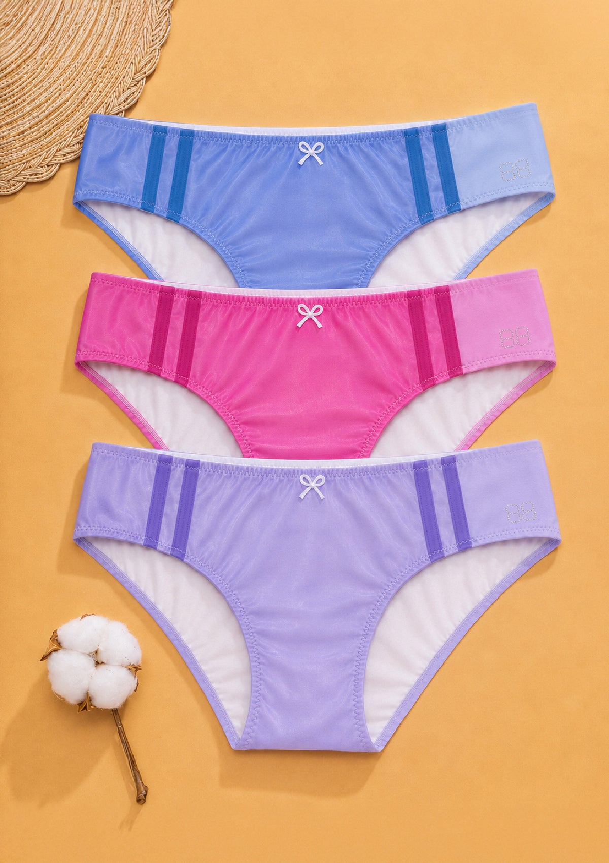 DB-6292 Trim Hipster Panty by Dear Body