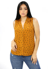 DN-A-3408-T Brown Blusa de Mujer