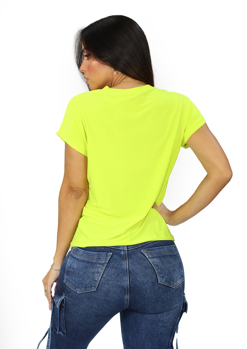 DNA-4409-T Green Blusa de Mujer