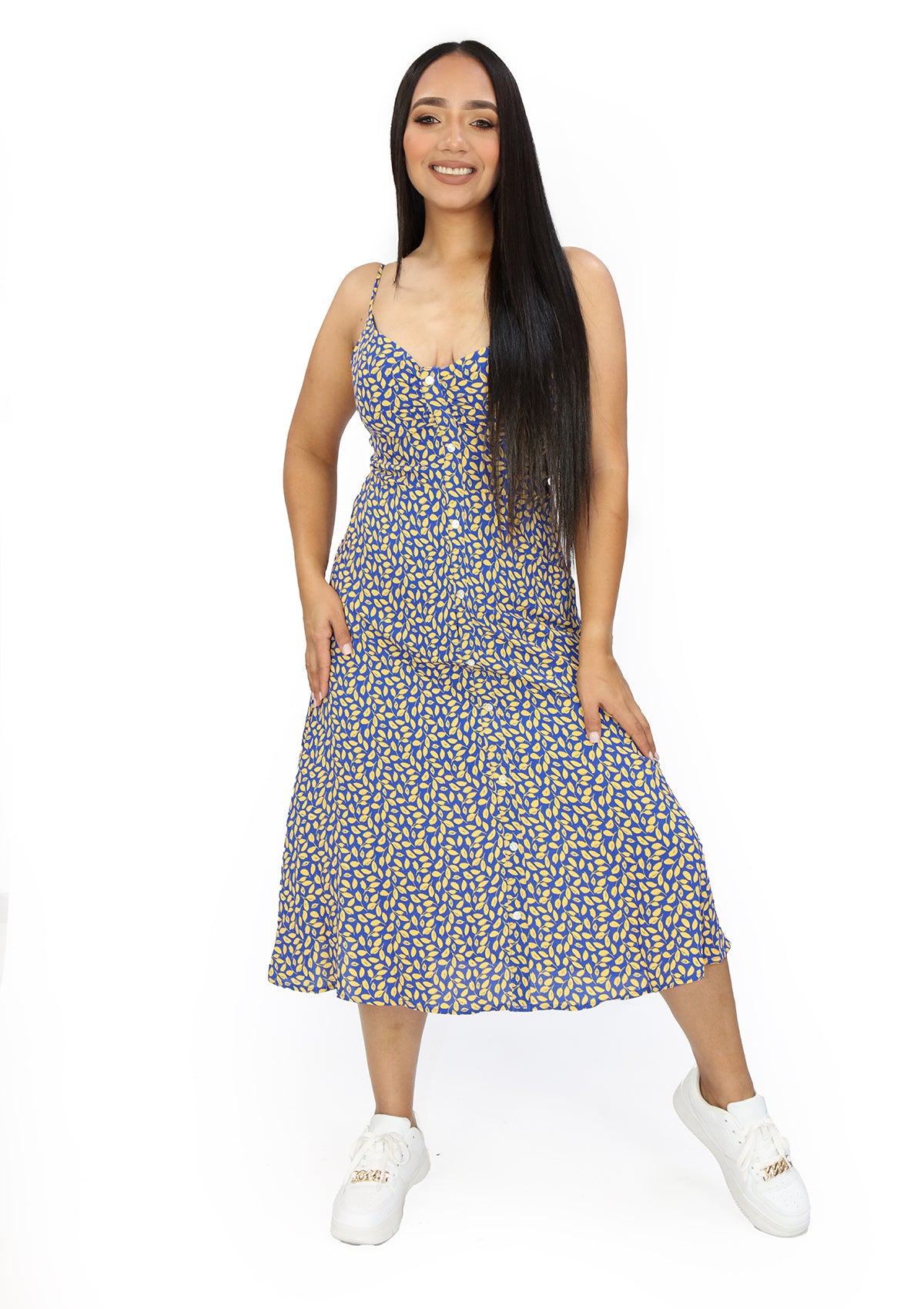 DN-A-5372-D Navy Vestido de Mujer