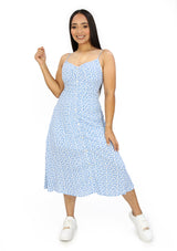 DNA5372D Light Blue Vestido de Mujer