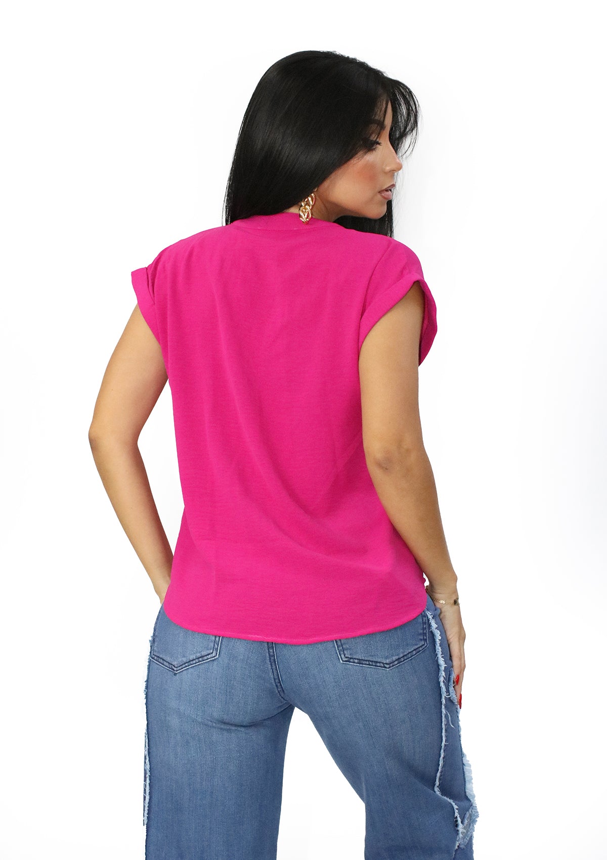 DN-A-5446-T Fuchsia Blusa de Mujer