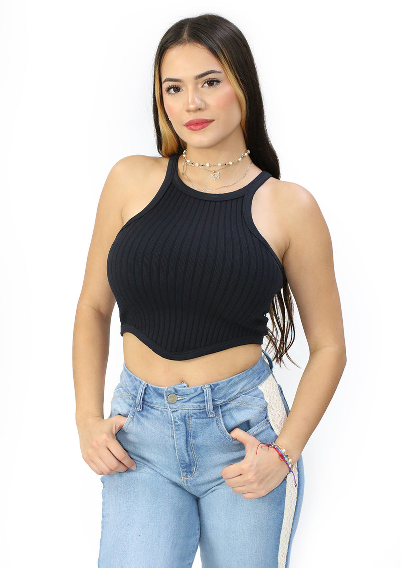 DY-1257 Black Top de Mujer