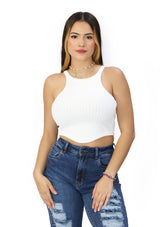 DY-1257 White Top de Mujer