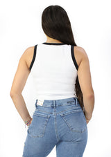 DY-1272 White Top de Mujer