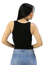 DY-2089 Black Top de Mujer