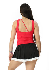 DY-4041 Red Top de Mujer