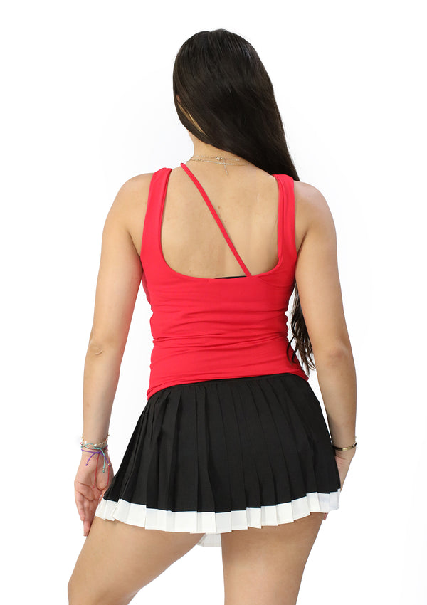 DY-4041 Red Top de Mujer