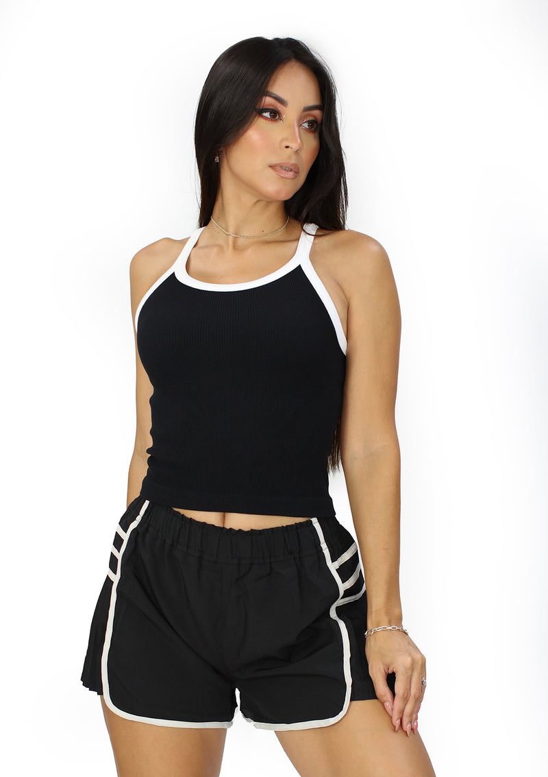 DY-849 Black Top de Mujer