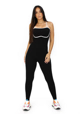 DY-963 Black Jumpsuit de Mujer