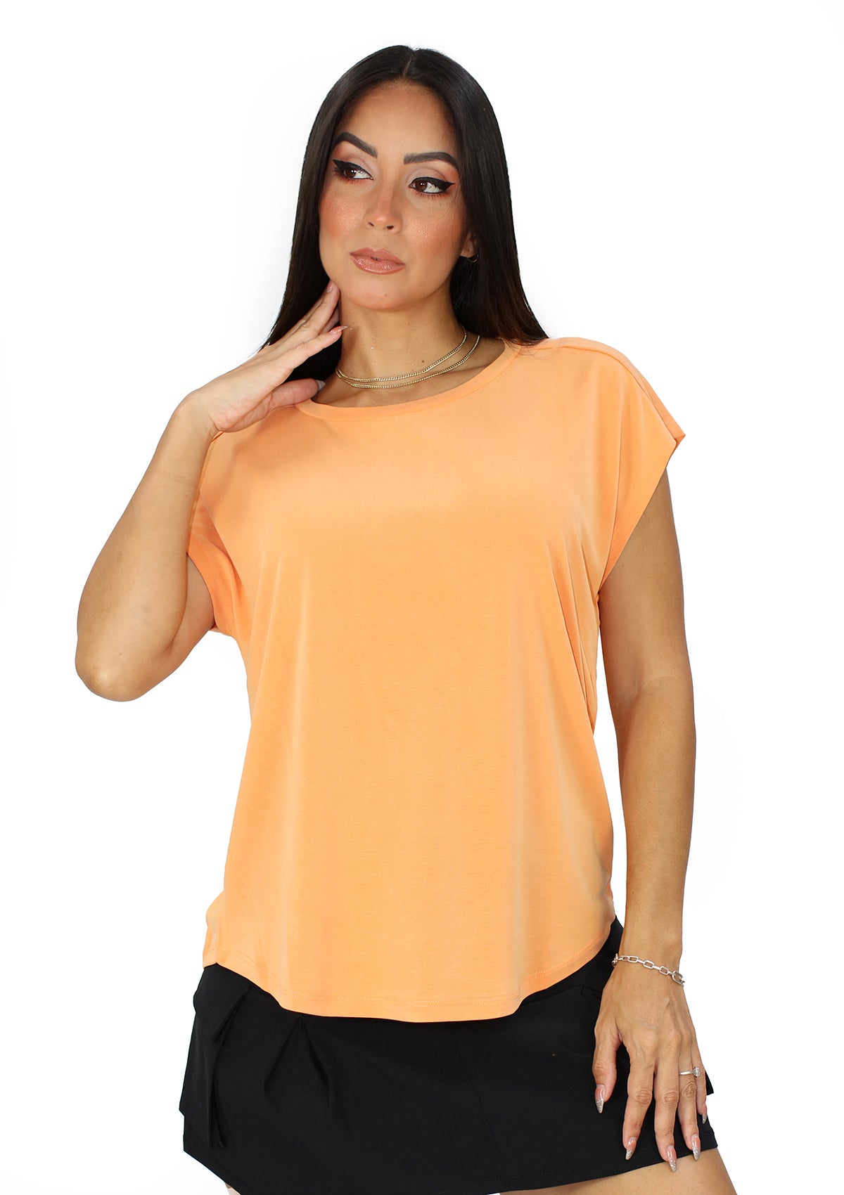 DZ-24-A756 Orange TShirt de Mujer
