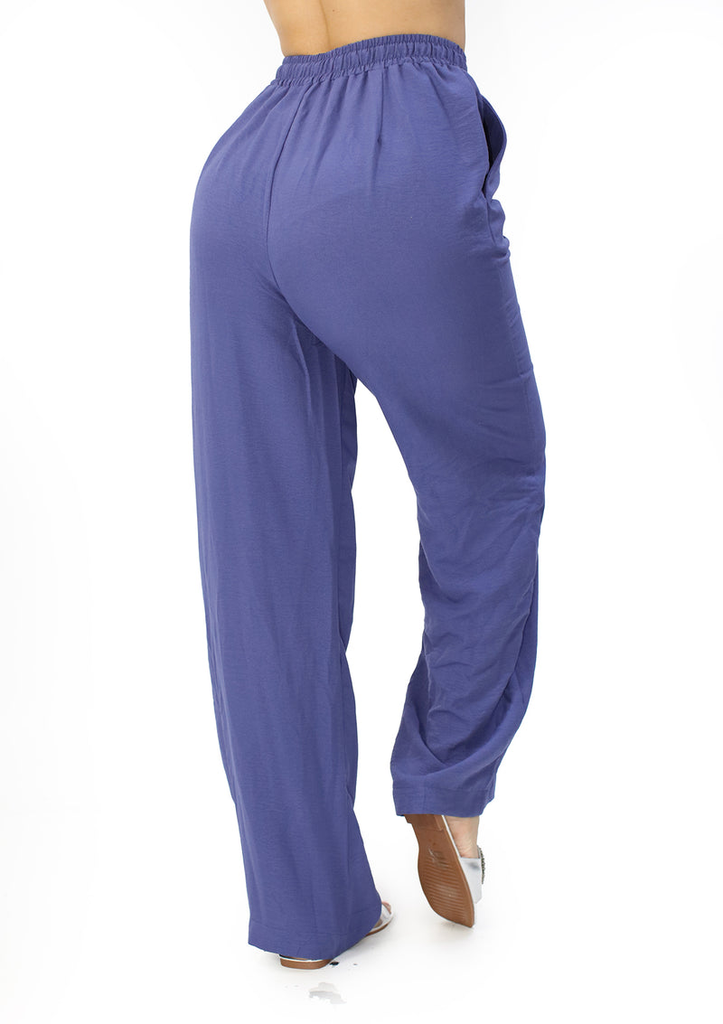 DZ-25-A895 Dusty Indigo Pantalon de Mujer