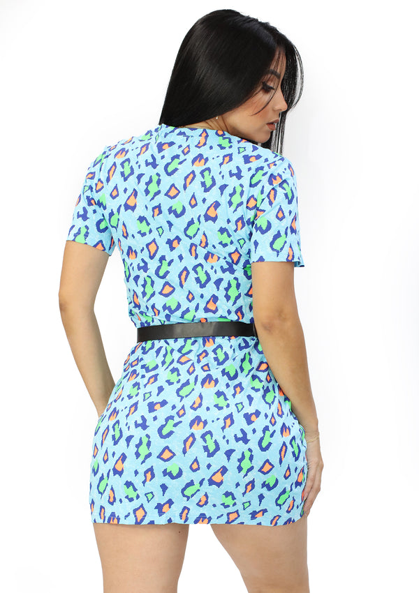 ES-D-066 Blue Traje de Mujer