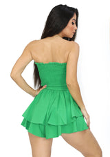 EVB5922 Green Romper de Mujer