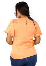 EVB5935 Orange Blusa de Mujer