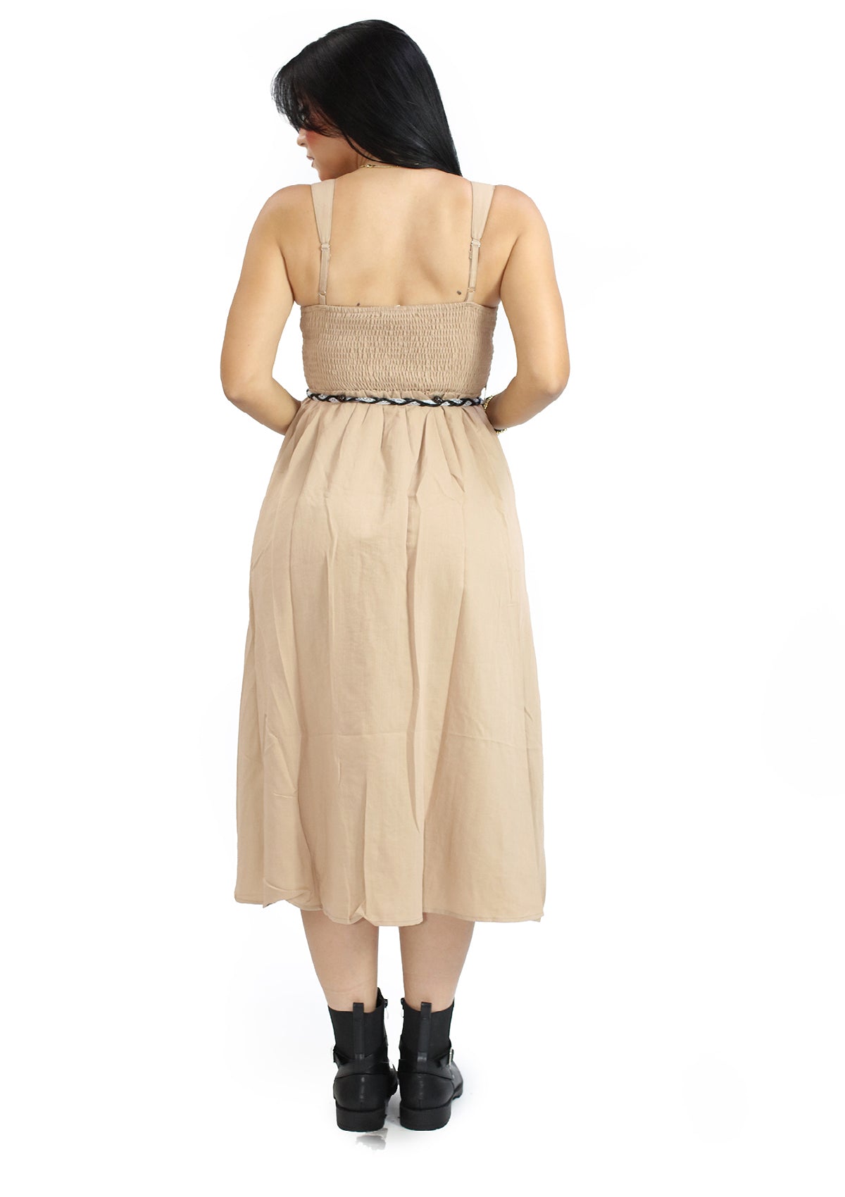 EV-B-6617-D Tan Traje de Mujer