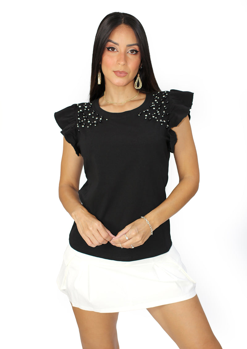 EV-C-503 Black Blusa de Mujer