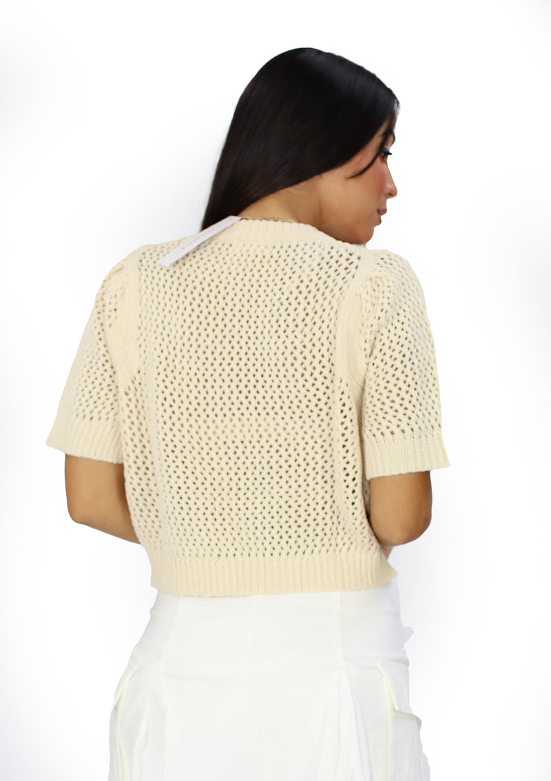 EVS-5953-TR Ivory Sweater de Mujer