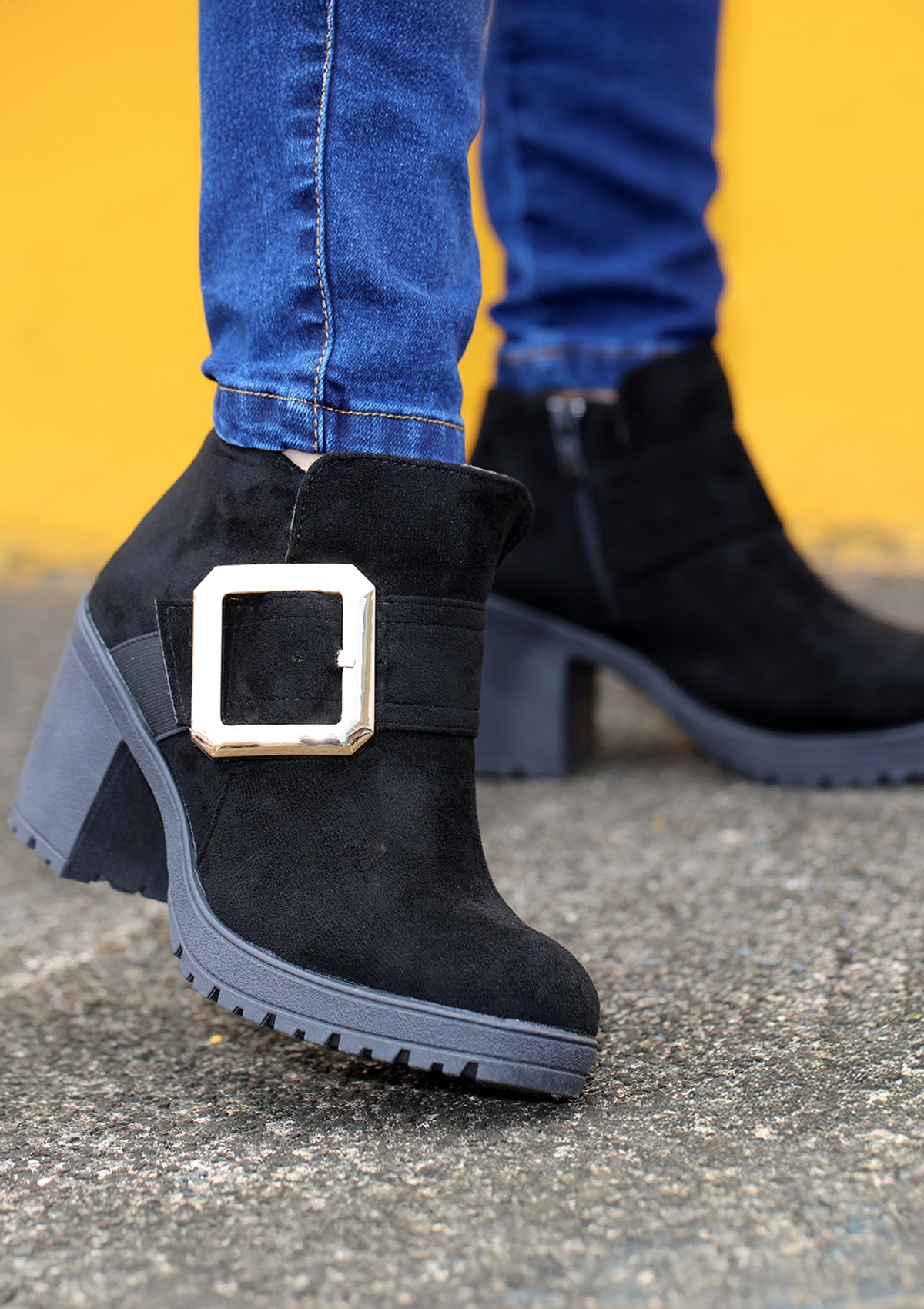 FL-STATUS-43 Black Women Shoes