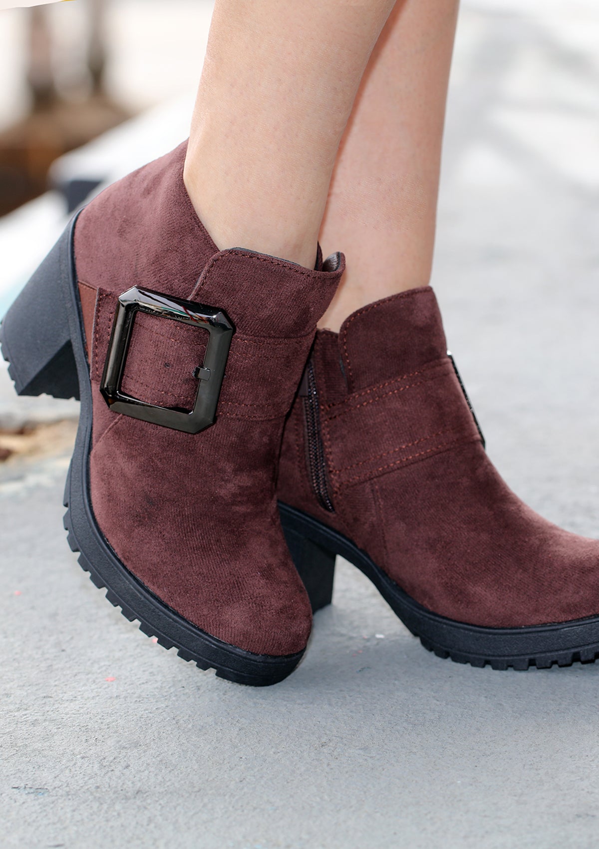 FL-STATUS-43 Brown Women Shoes