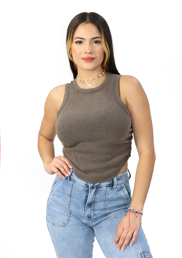 HF-25A-126 Charcoal Blusa de Mujer