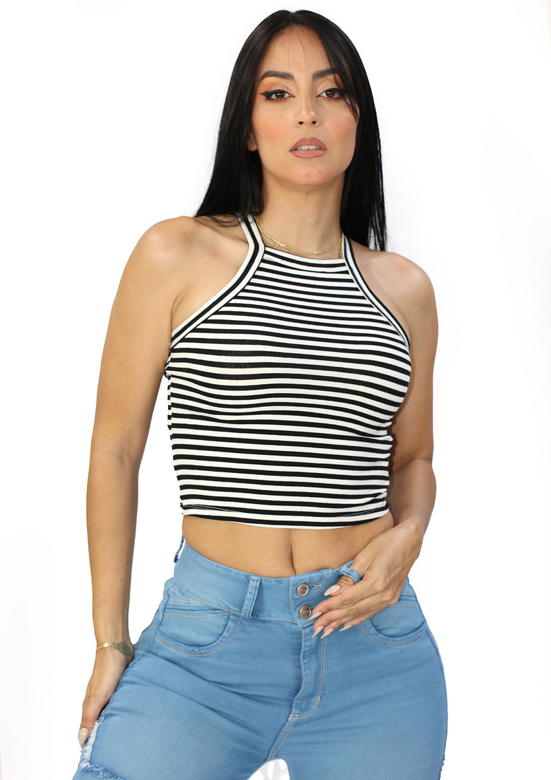 HF-25A-620 Black Blusa de Mujer