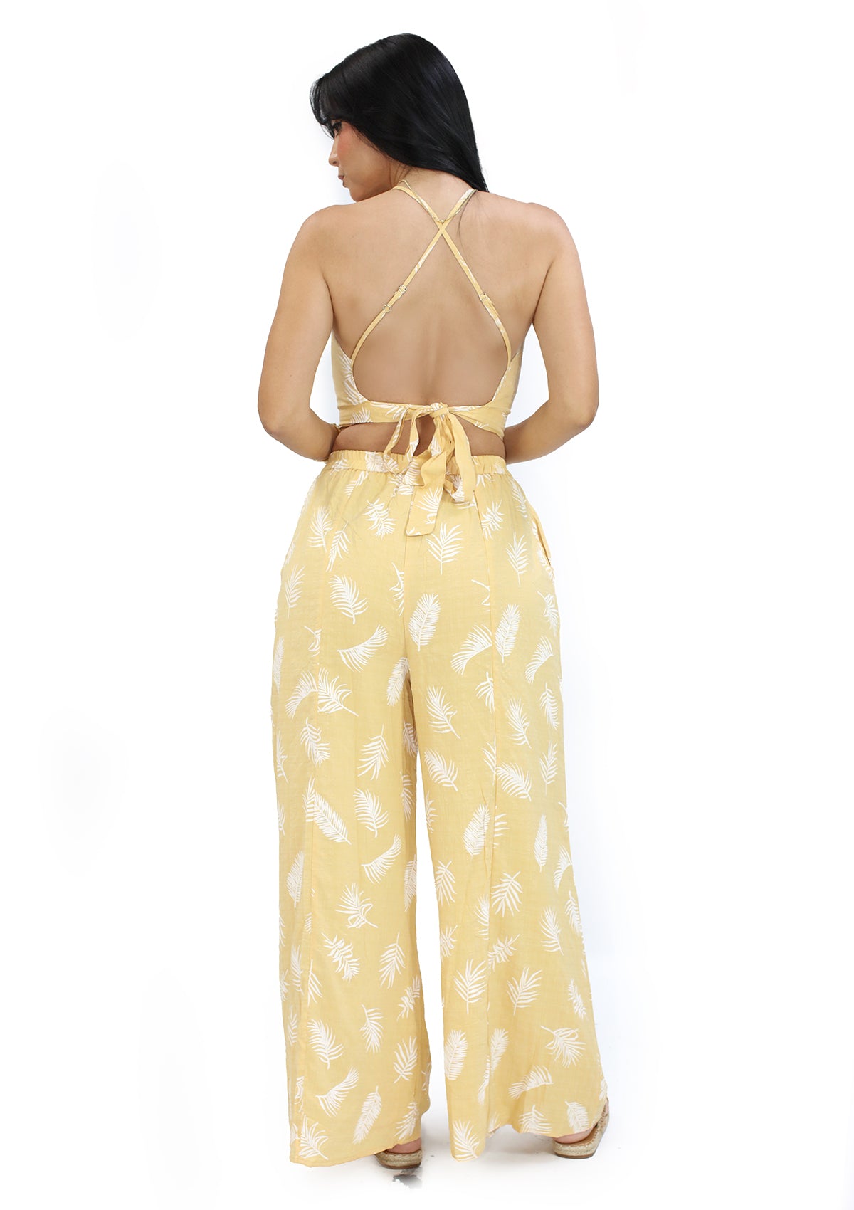 HF-25E-098-SET Dusty Yellow Set de Mujer