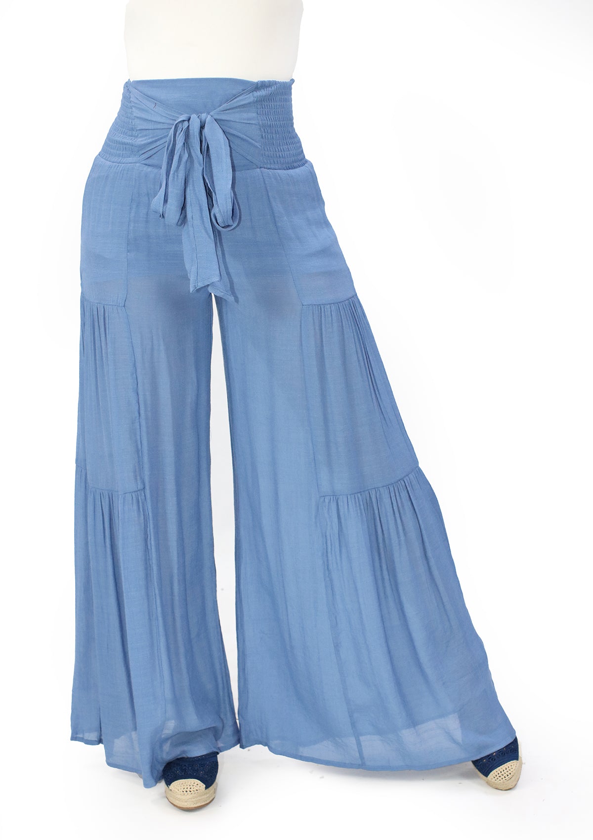 HF-26C-281D Denim Blue Pantalon de Mujer