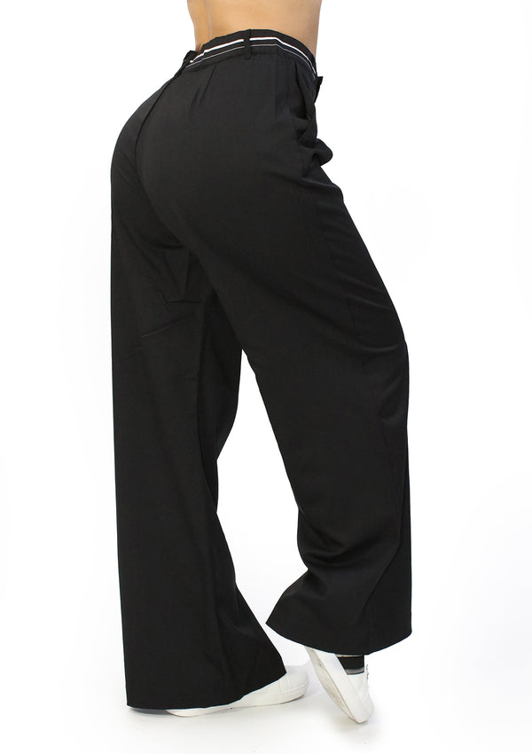 HMP40776-Black Pantalon de Mujer