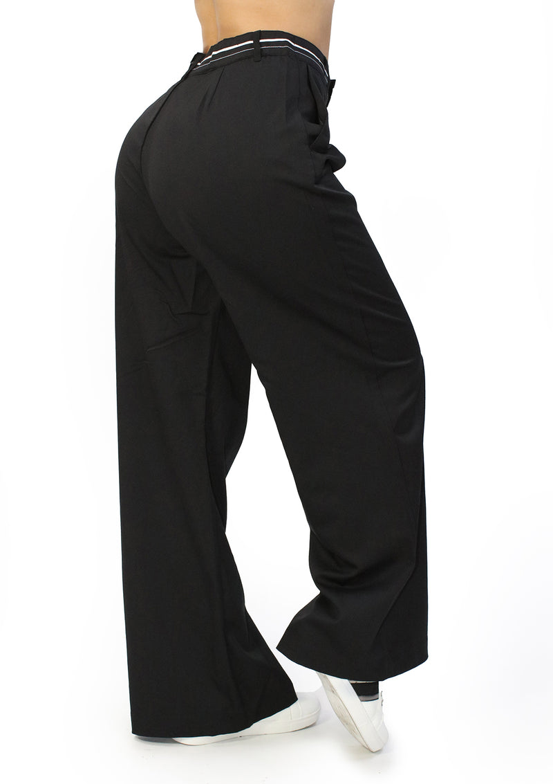 HMP40776-Black Pantalon de Mujer