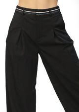 HMP40776-Black Pantalon de Mujer