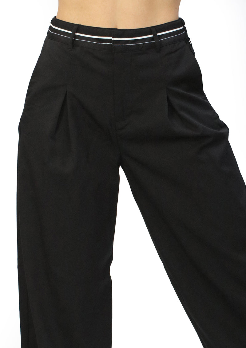 HMP40776-Black Pantalon de Mujer