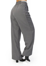 HM-P-40865 Grey Pantalón de Mujer