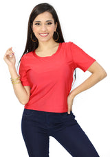HMT56760 Red Blusa de Mujer