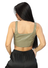 HM-T-57027 Taupe Blusa de Mujer